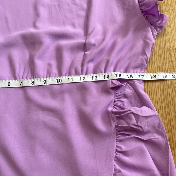 Lavender Ruffle Dress - Picture 8 of 10